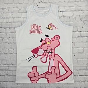 Pink Panther Graphic Tank Top Jersey SIZE: LARGE